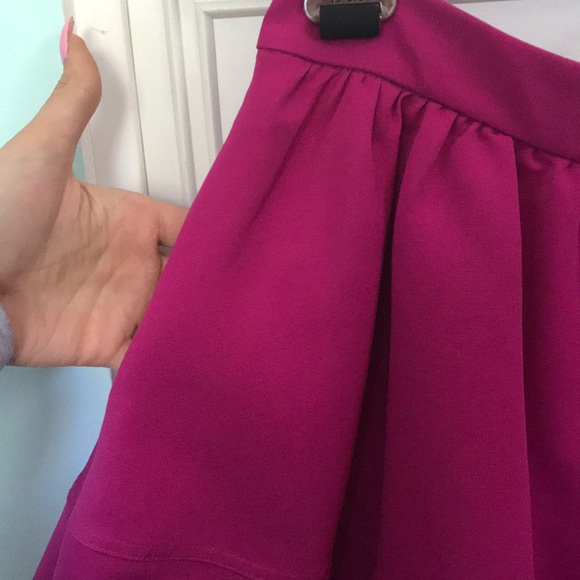 Express | Hot Pink Bubble Skirt - Picture 3 of 4